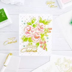 Pinkfresh Studio - Cutting Die - Fancy Diagonal Stripes