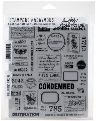 Cling Stamps Tim Holtz - Field Notes