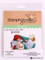 Stamping Bella Cling Stamps - Beer Gnomes