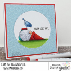 Stamping Bella Cling Stamps - The Gnome And The Birdie