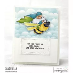 Stamping Bella Cling Stamps - Flying Gnome