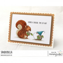 Stamping Bella Cling Stamps - The Gnome And The Squirrel