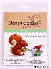 Stamping Bella Cling Stamps - The Gnome And The Squirrel