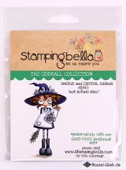 Stamping Bella Cling Stamps - Smudge and Crystal Oddball