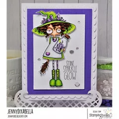 Stamping Bella Cling Stamps - Smudge and Crystal Oddball