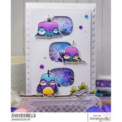 Stamping Bella Cling Stamps - Oddball Bird Set