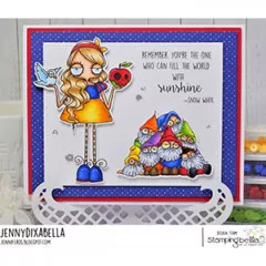 Stamping Bella Cling Stamps - Oddball Snow White