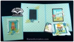 Karen Burniston Die - Flip Frame Pop-Up