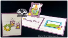 Karen Burniston Die - Flip Frame Pop-Up