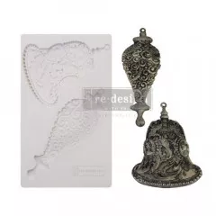 Prima Re-Design Mould - Silver Bells