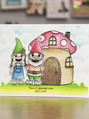 Simon Hurley Clear Stamps - Gnome Party