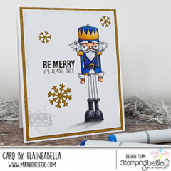 Stamping Bella Cling Stamps - Oddball Nutcracker