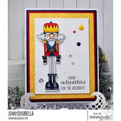 Stamping Bella Cling Stamps - Oddball Nutcracker