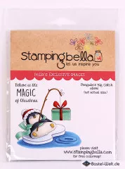 Stamping Bella Cling Stamps - Penguins Big Catch