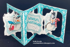 Karen Burniston Die - Fancy Winter Frames