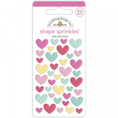 Doodlebug - Shape Sprinkles - With All My Heart