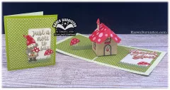 Karen Burniston Die - Mushroom Tiny House Add-On