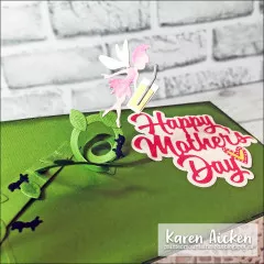 Karen Burniston Die - Happy Mothers Day