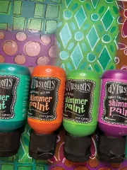 Dylusions Shimmer Paint - Cut Grass