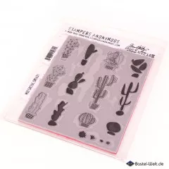 Cling Stamps by Tim Holtz - Mod Cactus