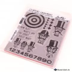 Cling Stamps by Tim Holtz - Inquisitive