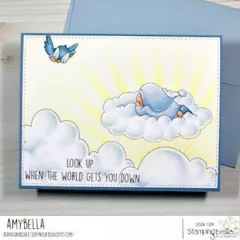 Stamping Bella Cling Stamps - Bundle Girls in the Sky