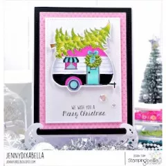 Stamping Bella Cling Stamps - Christmas Camper