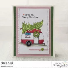 Stamping Bella Cling Stamps - Christmas Camper