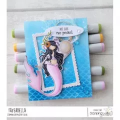 Stamping Bella Cling Stamps - Curvy Girl Mermaid