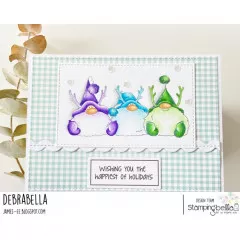 Stamping Bella Cling Stamps - Gnomedeer