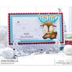 Stamping Bella Cling Stamps - Hanukkah Deer