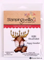 Stamping Bella Cling Stamps - Hanukkah Deer