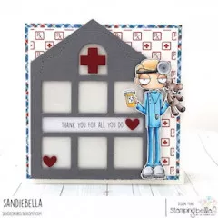 Stamping Bella Cling Stamps - Oddball Doctor