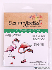 Stamping Bella Cling Stamps - Oddball Flamingo