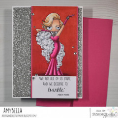 Stamping Bella Cling Stamps - Oddball Marilyn