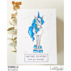 Stamping Bella Cling Stamps - Oddball Unicorn