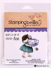 Stamping Bella Cling Stamps - Tiny Townie Loves Tea