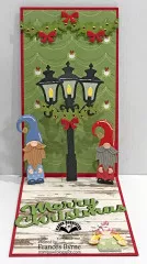 Karen Burniston Die - Street Lantern Pop-Up