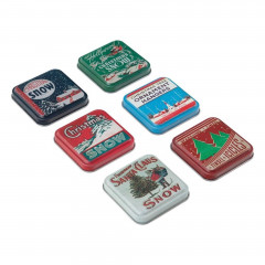 Idea-Ology Tin Tops - Christmas