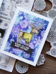 Simon Hurley Clear Stamps - Oh Deer