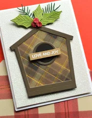 Memory Box Die - Gingerbread House Frame