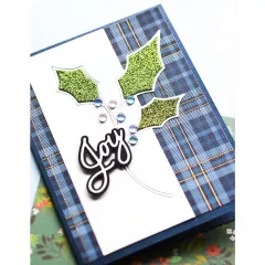 Memory Box Die and Stencil - Contempo Holly