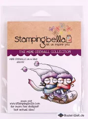 Stamping Bella Cling Stamps - Mini Oddballs On A Sled