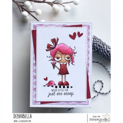 Stamping Bella Cling Stamps - Mini Oddball With One Scoop