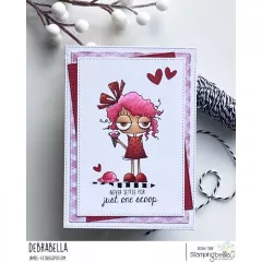 Stamping Bella Cling Stamps - Mini Oddball With One Scoop