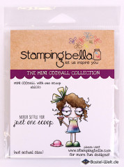 Stamping Bella Cling Stamps - Mini Oddball With One Scoop