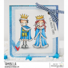 Stamping Bella Cling Stamps - Oddball Queen and King