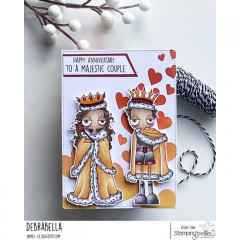 Stamping Bella Cling Stamps - Oddball Queen and King