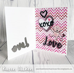 Karen Burniston Dies - Hearts Crosshatch