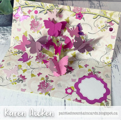 Karen Burniston Dies - Butterfly Collage Add-Ons